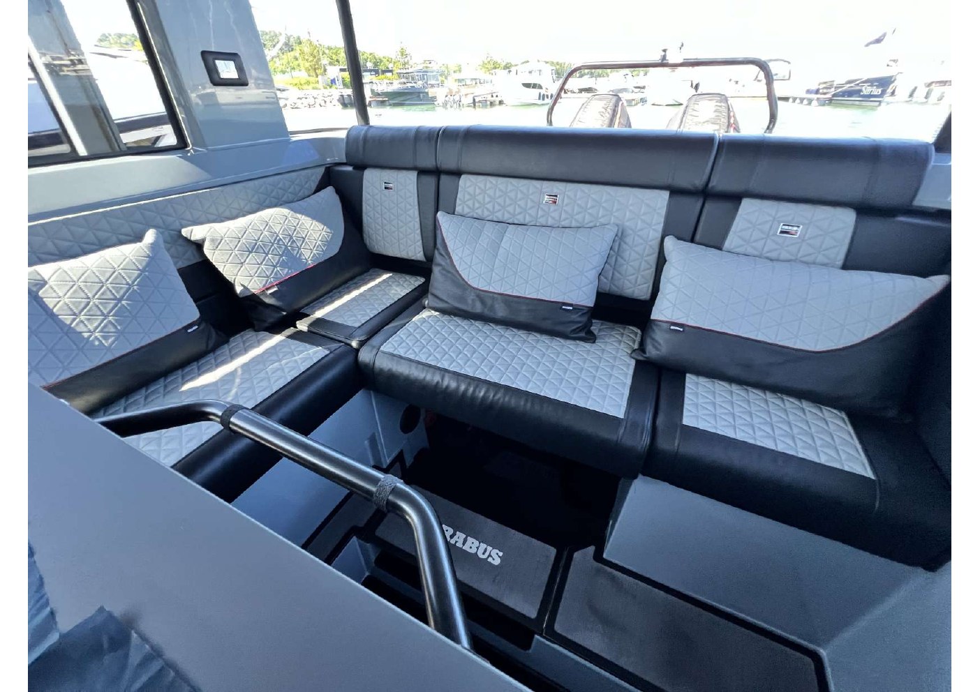 BRABUS 900 Shadow Black Ops cockpit seating