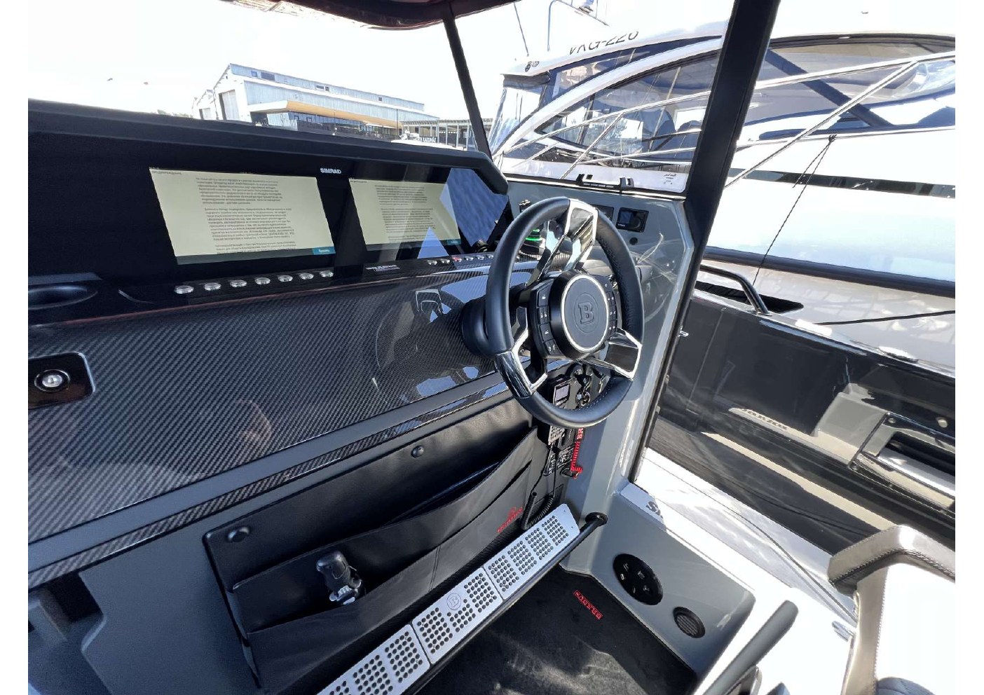 BRABUS helm and Glassbridge controls