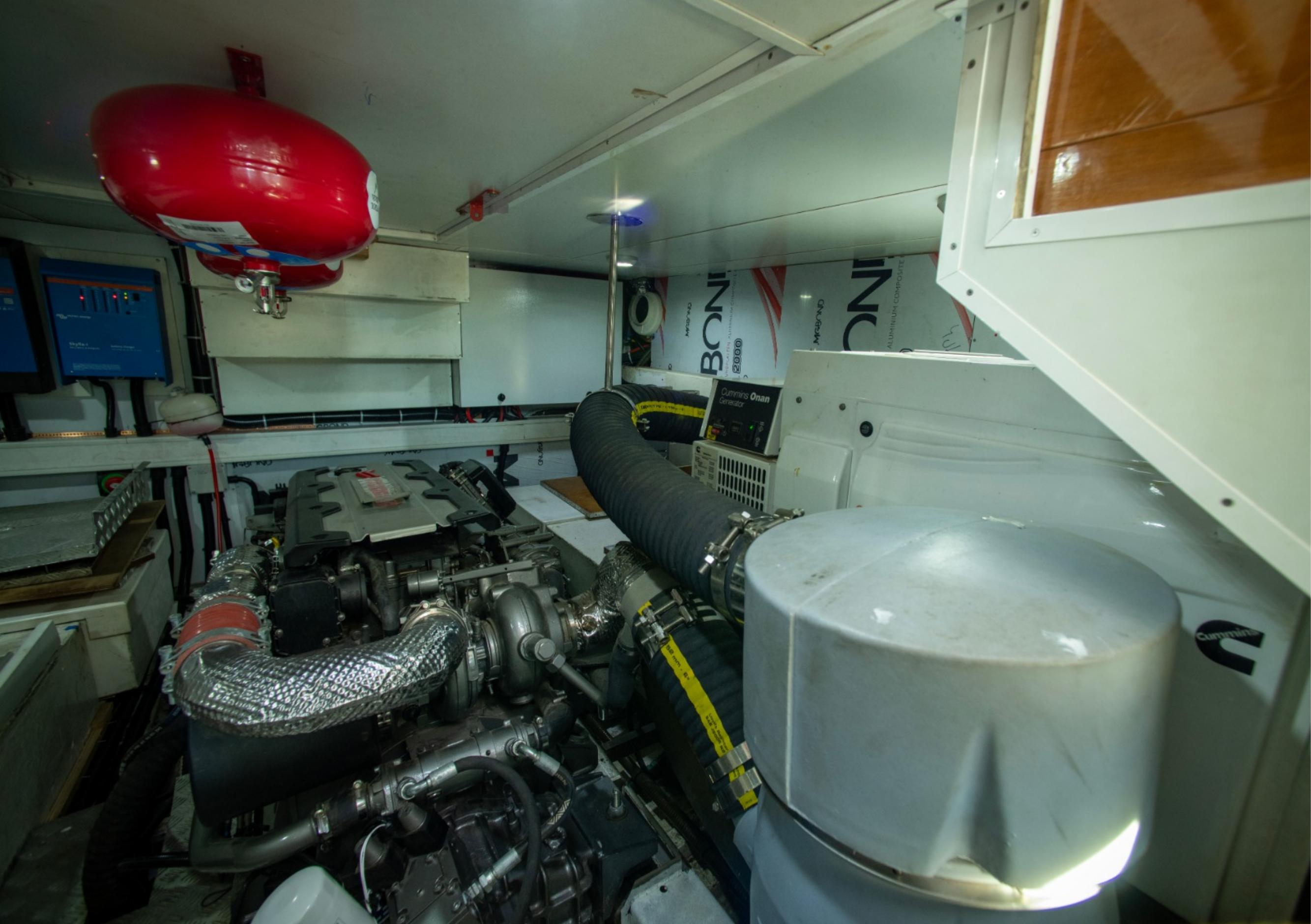 MY MARTI engine room