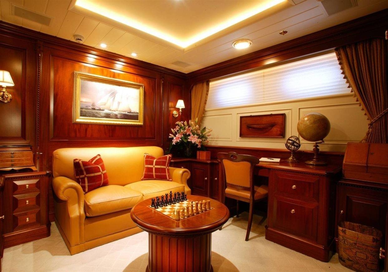 Paraffin private lounge with warm timber joinery
