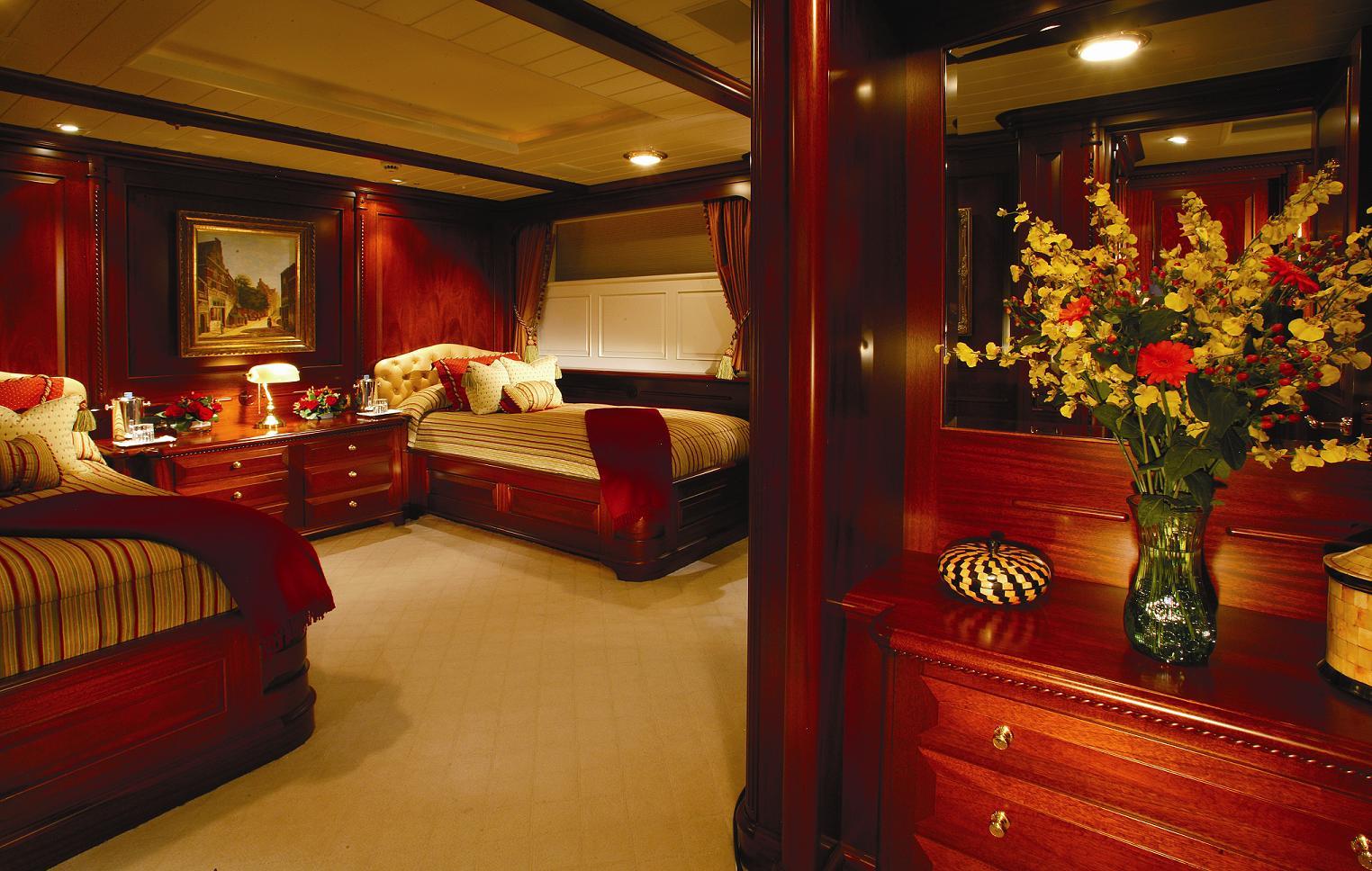 Paraffin twin guest cabin
