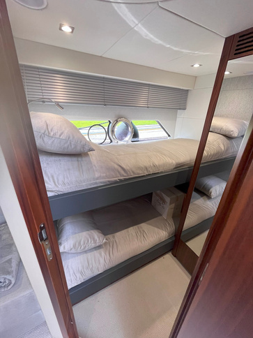 Sunseeker Predator 57 MKII twin bunk cabin